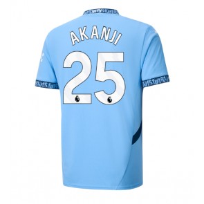 Billiga Manchester City Manuel Akanji #25 Hemmatröja 2024-25 Kortärmad